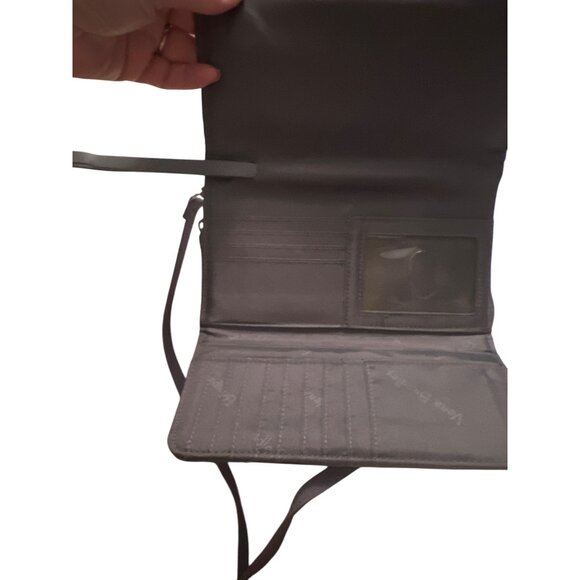 Vera Bradley Quilted Crossbody Wallet Purse With Multiple Card Slots & ID Window - Picture 4 of 4